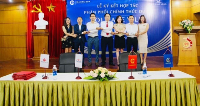 Tập đo&#224;n Nam Cường tổ chức Lễ k&#253; kết ph&#226;n phối dự &#225;n Sol Lake Villa - Ảnh 1