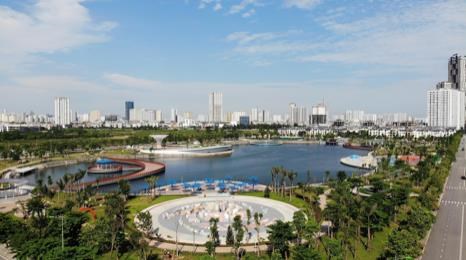 C&ocirc;ng vi&ecirc;n Thi&ecirc;n Văn học nằm ng&agrave;y cạnh dự &aacute;n Anland Lakeview