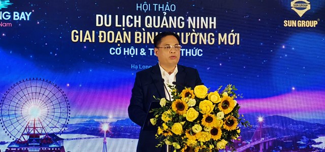 &Ocirc;ng Phạm Ngọc Thủy - Gi&aacute;m đốc Sở Du lịch Quảng Ninh
