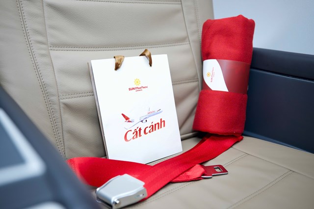 Những hình ảnh chuyến bay đầu tiên của hãng hàng không Sun PhuQuoc Airways - Ảnh 4