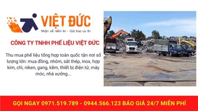 C&#244;ng ty thu mua phế liệu gi&#225; cao TPHCM Việt Đức b&#225;o gi&#225; phế liệu mỗi ng&#224;y - Ảnh 2