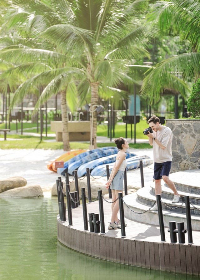 C&#243; một m&#249;a thu H&#224; Nội rất đặc biệt ở Vinhomes Smart City ph&#237;a T&#226;y th&#224;nh phố  - Ảnh 2