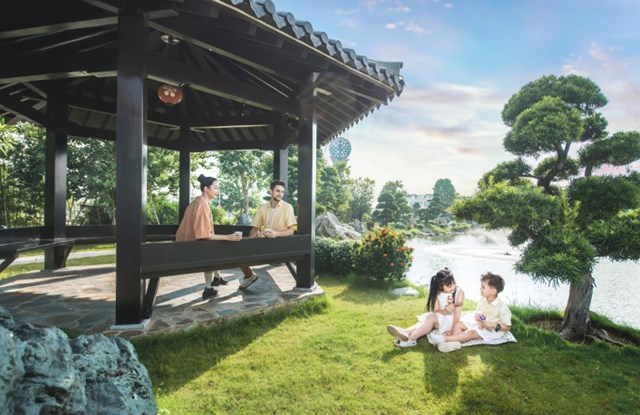 C&#243; một m&#249;a thu H&#224; Nội rất đặc biệt ở Vinhomes Smart City ph&#237;a T&#226;y th&#224;nh phố  - Ảnh 4