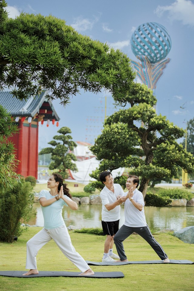 C&#243; một m&#249;a thu H&#224; Nội rất đặc biệt ở Vinhomes Smart City ph&#237;a T&#226;y th&#224;nh phố  - Ảnh 5