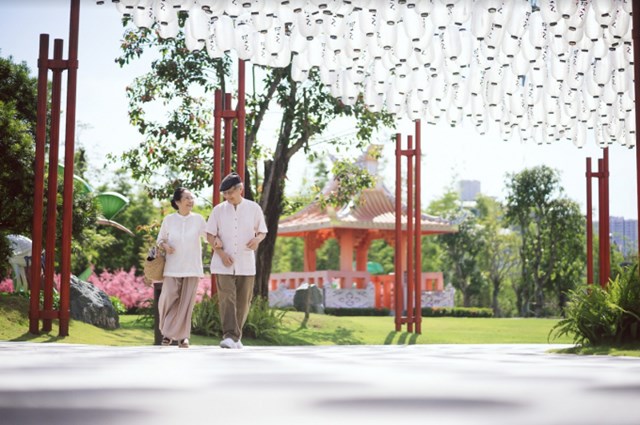 C&#243; một m&#249;a thu H&#224; Nội rất đặc biệt ở Vinhomes Smart City ph&#237;a T&#226;y th&#224;nh phố  - Ảnh 6