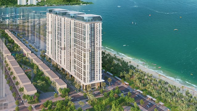 Cư d&acirc;n Sun Centro Town sở hữu đặc quyền &ldquo;một bước ch&acirc;n&rdquo; ra biển. Ảnh: Sun Property &nbsp; &nbsp;