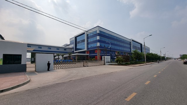H&igrave;nh ảnh Nh&agrave; m&aacute;y Foxconn tại KCN Quang Ch&acirc;u, Bắc Giang