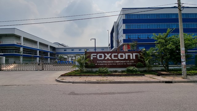 H&igrave;nh ảnh Nh&agrave; m&aacute;y Foxconn tại KCN Quang Ch&acirc;u, Bắc Giang
