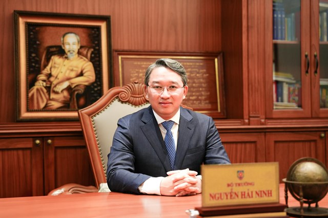 Bộ trưởng Bộ Tư pháp Nguyễn Hải Ninh.