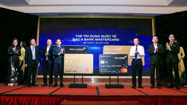 Ng&acirc;n h&agrave;ng TMCP Bắc &Aacute; đ&atilde; tổ chức th&agrave;nh c&ocirc;ng Lễ ra mắt Thẻ t&iacute;n dụng quốc tế BAC A BANK MasterCard