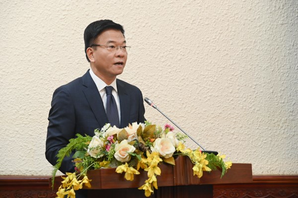 Bộ trưởng Bộ Tư ph&aacute;p L&ecirc; Th&agrave;nh Long&nbsp;