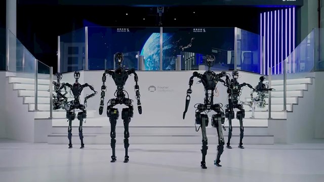C&ocirc;ng ty khởi nghiệp Fourier Intelligence của Trung Quốc sẽ bắt đầu sản xuất h&agrave;ng loạt robot h&igrave;nh người GR-1 v&agrave;o cuối năm nay. Ảnh: Robb Report