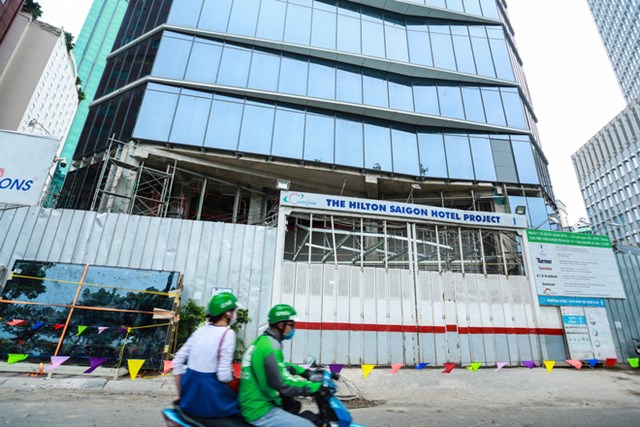 Dự &aacute;n Kh&aacute;ch sạn Hilton S&agrave;i G&ograve;n được cấp giấy ph&eacute;p x&acirc;y dựng phần ngầm v&agrave;o th&aacute;ng 1/2017.