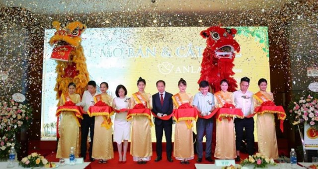Kh&ocirc;ng kh&iacute; tưng bừng tại sự kiện mở b&aacute;n v&agrave; cất n&oacute;c dự &aacute;n Anland Premium