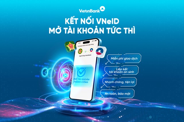 Mở t&#224;i khoản VietinBank dễ d&#224;ng tr&#234;n ứng dụng VNeID - Ảnh 1