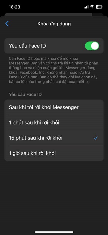 Messenger ch&#237;nh thức được Facebook tăng bảo mật, phải c&#243; m&#227; pin mới v&#224;o xem được tin nhắn! - Ảnh 5