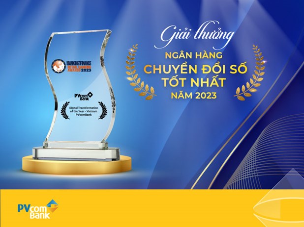 PVcomBank nhận giải &ldquo;Ng&acirc;n h&agrave;ng chuyển đổi số tốt nhất&rdquo; từ ABF năm thứ hai li&ecirc;n tiếp &nbsp;