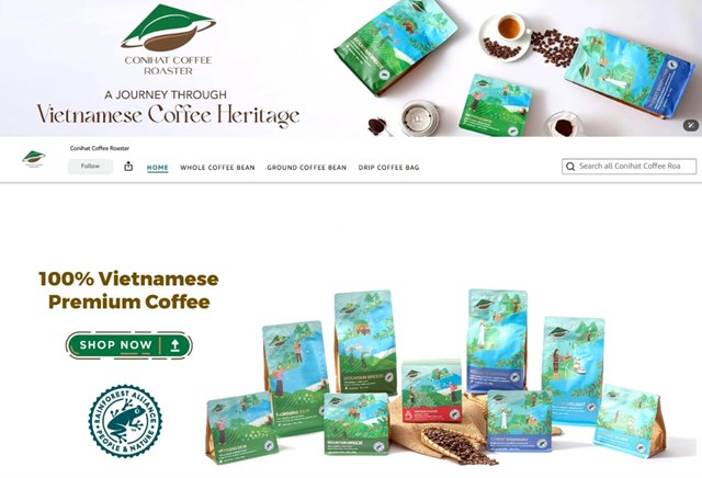 &#39;Nước cờ&#39; mới của con d&#226;u Chủ tịch Ocean Group: Si&#234;u mẫu Phạm Ngọc Thạch đưa c&#224; ph&#234; Conihat l&#234;n Amazon, được IWCA chứng nhận - Ảnh 1