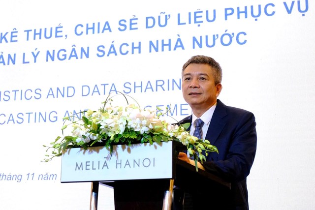 Cục trưởng Cục Thuế Mai Xuân Thành phát biểu