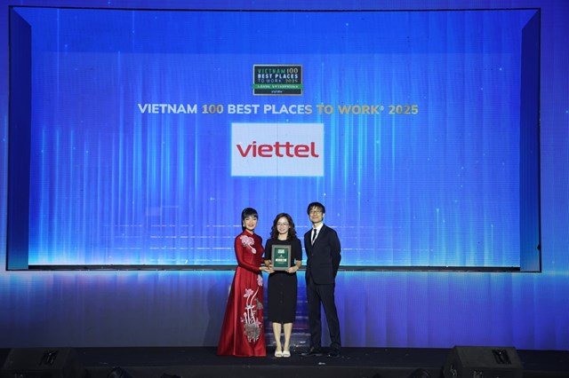 Viettel l&#224; nơi l&#224;m việc tốt nhất Việt Nam trong 2 ng&#224;nh: C&#244;ng nghệ phần cứng, hạ tầng v&#224; C&#244;ng nghệ th&#244;ng tin - Ảnh 1