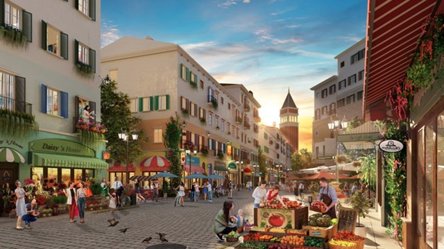 Những dãy ph&ocirc;́ s&acirc;̀m u&acirc;́t của Sorrento