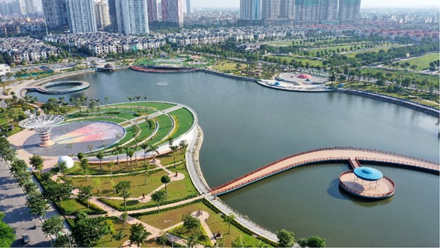 C&ocirc;ng vi&ecirc;n cạnh Anland Lakeview với 4 quảng trường chủ đề cho sự s&aacute;ng tạo của trẻ