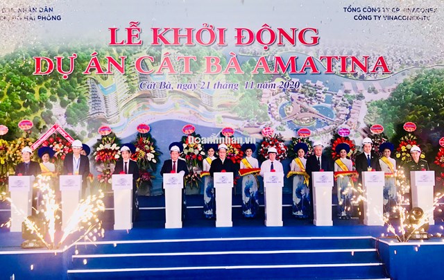 Khởi động dự án Khu đô thị du lịch Cái Giá (Cát Bà Amatina)