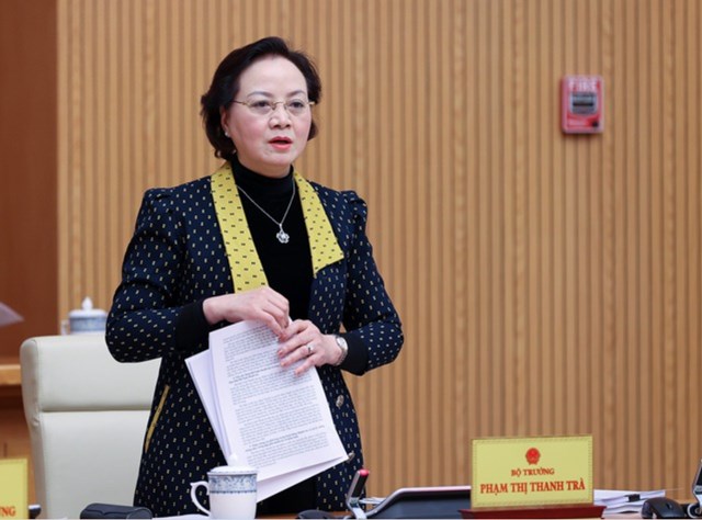 Bộ trưởng Nội vụ Phạm Thị Thanh Tr&agrave; vừa k&yacute; quyết định ph&ecirc; duyệt kế hoạch thanh tra năm 2023 thuộc c&aacute;c lĩnh vực tuyển dụng, bổ nhiệm c&ocirc;ng chức, vi&ecirc;n chức; thi đua khen thưởng, t&ocirc;n gi&aacute;o đối với 35 cơ quan, đơn vị, địa phương. Ảnh VGP/Nhật Bắc