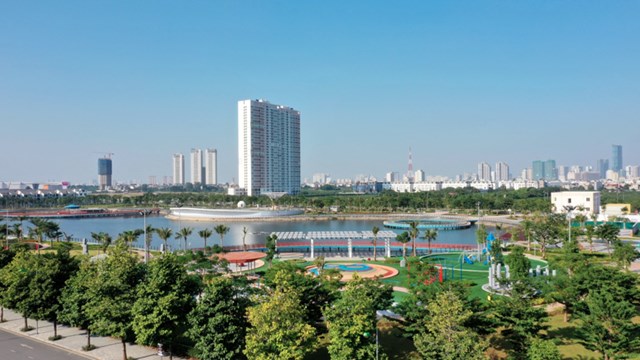Dự &aacute;n Anland Lakeview nằm ngay cạnh C&ocirc;ng vi&ecirc;n Thi&ecirc;n Văn học