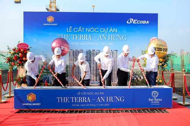 Lễ cất n&oacute;c dự &aacute;n The Terra &ndash; An Hưng được tổ chức ng&agrave;y 24/11/2020