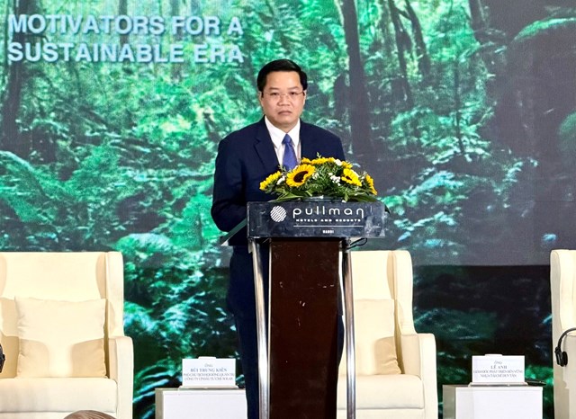 Thứ trưởng Bộ T&agrave;i ch&iacute;nh Nguyễn Đức T&acirc;m ph&aacute;t biểu - Ảnh: VGP