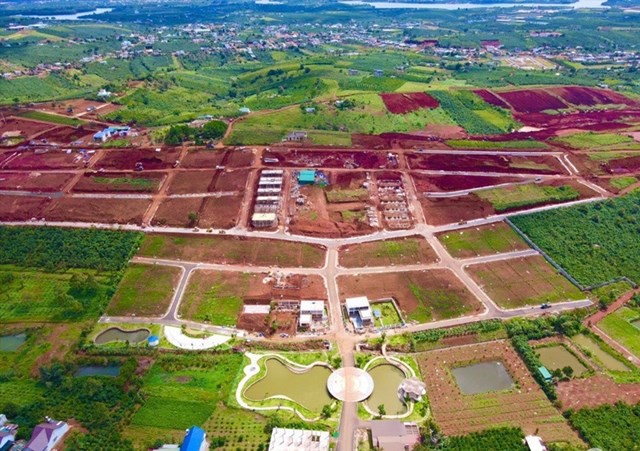 Khu nghỉ dưỡng Sun Valley ph&acirc;n l&ocirc; b&aacute;n nền tại Bảo L&acirc;m. Nguồn: Internet