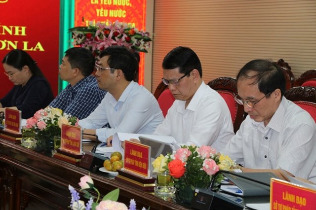 Thứ trưởng Nguyễn Kh&#225;nh Ngọc l&#224;m việc với Khối cơ quan Tư ph&#225;p c&#225;c tỉnh miền n&#250;i bi&#234;n giới ph&#237;a Bắc - Ảnh 1