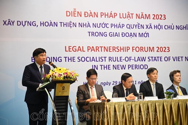 &Ocirc;ng Nguyễn Văn Cương - Viện trưởng, Viện Chiến lược v&agrave; Khoa học ph&aacute;p l&yacute;, Bộ Tư ph&aacute;p