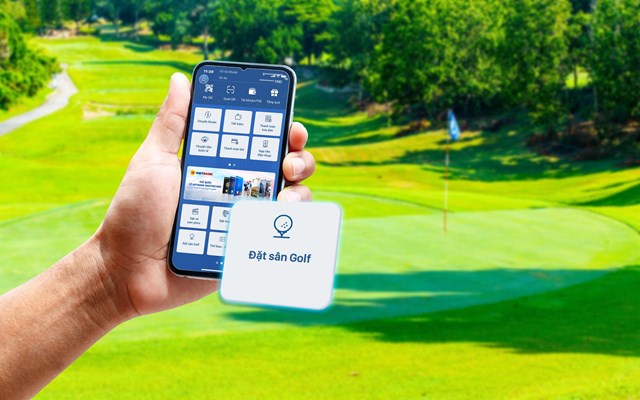 T&iacute;nh năng &ldquo;Đặt s&acirc;n golf&rdquo; tr&ecirc;n ứng dụng Vietbank Digital&nbsp;