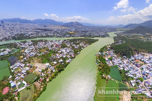 Khu vực s&ocirc;ng C&aacute;i Nha Trang. Nguồn: khanhhoa.gov