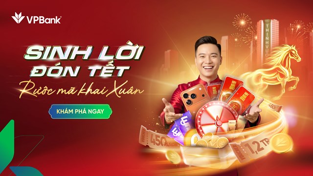 VPBank ưu đ&#227;i đ&#243;n xu&#226;n với h&#224;ng ng&#224;n qu&#224; tặng gi&#225; trị - Ảnh 1