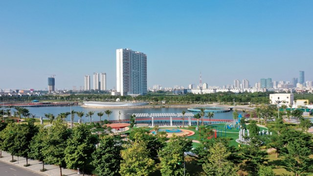 Dự &aacute;n Anland Lakeview nằm ngay cạnh C&ocirc;ng vi&ecirc;n Thi&ecirc;n Văn học