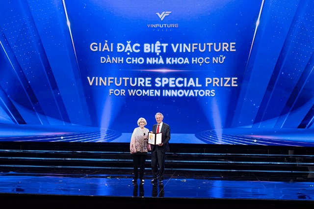 Giải Đặc biệt VinFuture 2025 d&agrave;nh cho Nh&agrave; khoa học Nữ được trao cho GS. Mary-Claire King