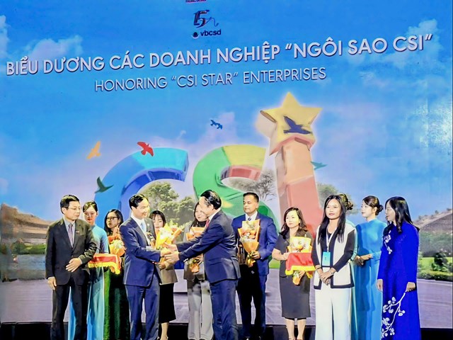 Tập đo&#224;n Bảo Việt nhận danh hiệu Ng&#244;i sao CSI, 10 năm li&#234;n tiếp được vinh danh &#39;Top 10 Doanh nghiệp bền vững nhất Việt Nam&#39; - Ảnh 2