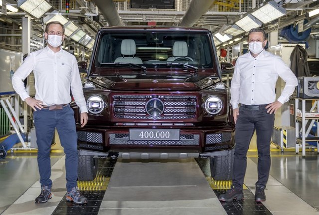 Xuất xưởng chiếc Mercedes-Benz G-Class thứ 400.000 - Ảnh 1