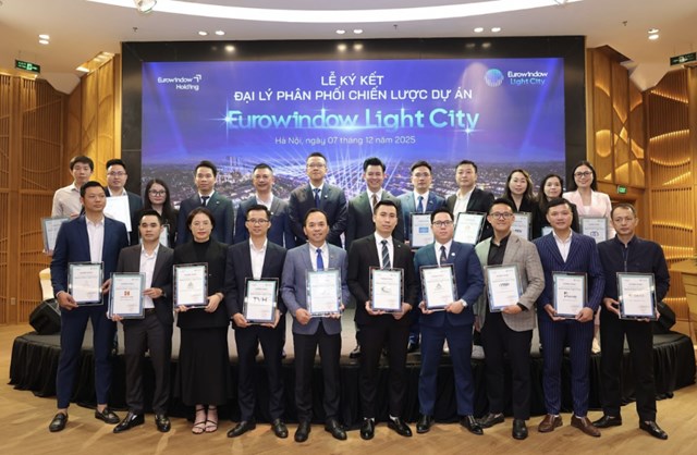Lễ k&yacute; kết hợp t&aacute;c chiến lược mở ra giai đoạn mới cho dự &aacute;n Eurowindow Light City tại thị trường BĐS Thanh H&oacute;a. &nbsp;