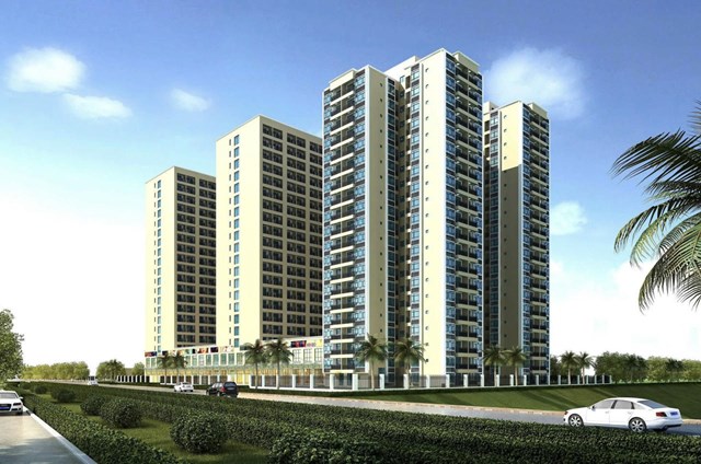 Phối cảnh dự án Nhà lưu trú Laguna Heyner của Công ty 3iel Crystal với quy mô 4.360 căn hộ, được khởi công vào tháng 9/2025.