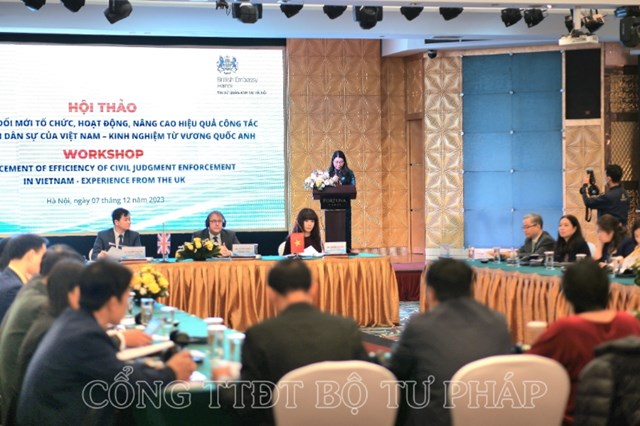 Quang cảnh hội thảo