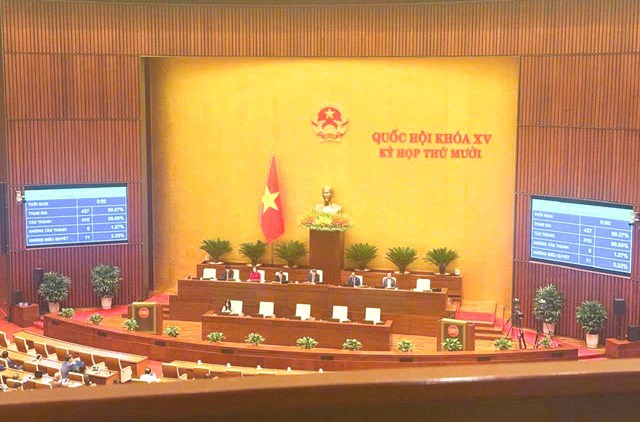 Sáng 11/12/2025, trong ngày làm việc cuối cùng của Kỳ họp thứ 10 Quốc hội khoá XV, với 86,68% đại biểu bấm nút tán thành, Quốc hội đã chính thức thông qua Nghị quyết của Quốc hội về chủ trương đầu tư Dự án đầu tư xây dựng CHKQT Gia Bình