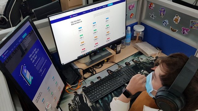 Ng&acirc;n h&agrave;ng số kh&ocirc;ng ph&eacute;p huy động vốn đa cấp ồ ạt. ẢNH: Đ&Agrave;O NGỌC THẠCH