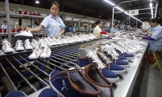 Kim ngạch 9 th&aacute;ng năm 2022 của da gi&agrave;y Việt Nam v&agrave;o EVFTA tăng trưởng kh&aacute; tốt với 15%.