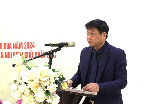 &Ocirc;ng L&ecirc; Ngọc Quỳnh - Gi&aacute;m đốc Sở Tư ph&aacute;p L&agrave;o Cai, Trưởng Khu vực thi đua năm 2023. &nbsp;