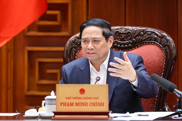 Thủ tướng y&ecirc;u cầu c&aacute;c bộ ng&agrave;nh, địa phương, cơ quan tiếp tục r&agrave; so&aacute;t kỹ, chuẩn bị tốt nhất cho buổi lễ, bảo đảm tiến độ, chất lượng - Ảnh: VGP/Nhật Bắc