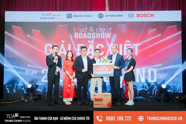 &Ocirc;ng Anh Quốc &ndash; C&ocirc;ng ty Việt Anh Audio nhận giải thưởng đặc biệt, một chiếc loa Everse 8 trị gi&aacute; 26.800.000 vnđ từ chương tr&igrave;nh Loud &amp; Clear 2023.